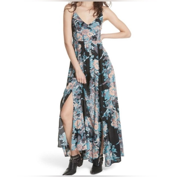 Free People Through The Vine Maxi Dress Floral - Picture 6 of 7
